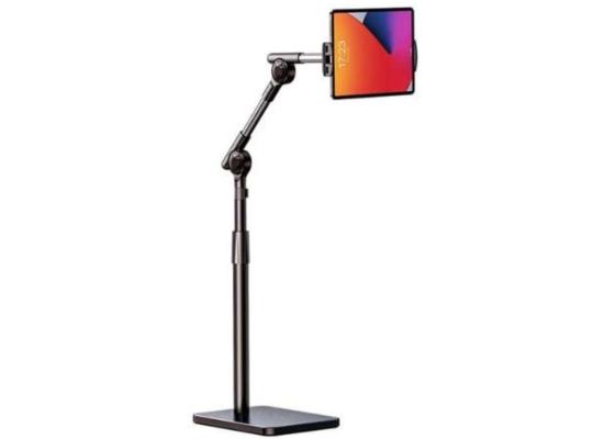 RTAKO LD052 1.4M Extendable Floor-Standing 360° Turbo Self-Locking Lazy Bracket for Tablets and Smartphones
